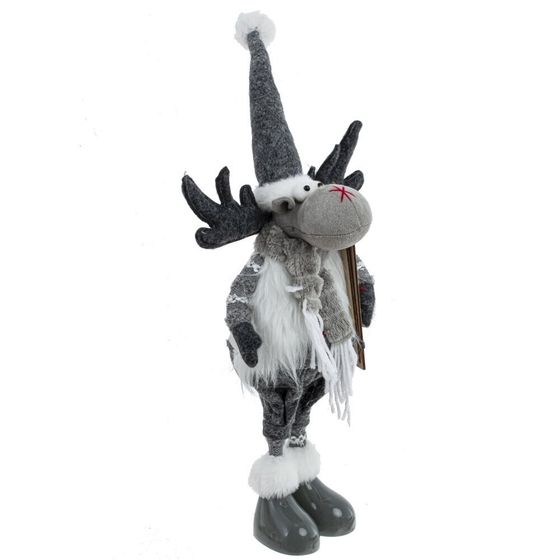 Игрушка набивная &quot;Олень&quot;, L21 W15 H55/36 см, 2в.