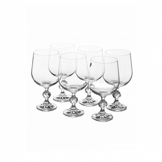 Набор бокалов для вина CLAUDIA 6шт 455мл
