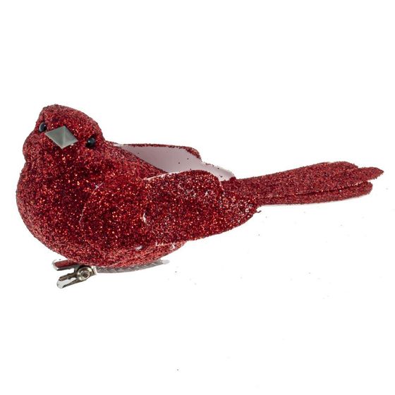 Изделие декоративное &quot;Птичка, L9 W4 H5,5 см, 6в.