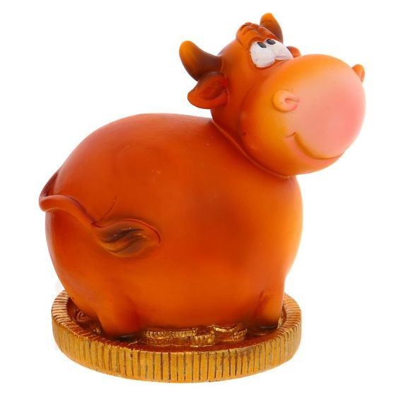 Копилка &quot;Бык&quot;, L7 W7 H8 см, 4в