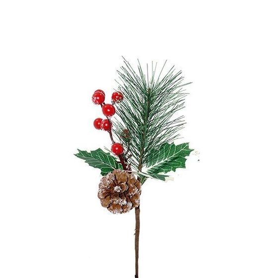 Изделие декоративное &quot;Ветка&quot;, L12 W11 H20 см, 4в.