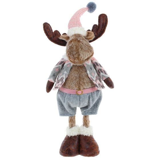 Игрушка набивная &quot;Лось&quot;, L20 W12 H55/37 см, 2в.