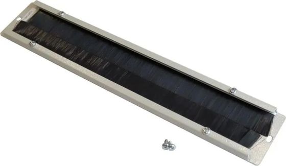 Щеточный ввод Lanmaster TWT-CBW-BP шир.360мм выс.63мм серый (упак.:1шт)