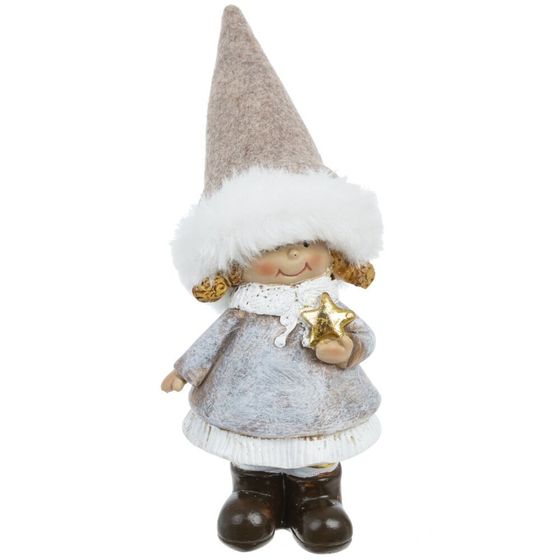 Фигурка декоративная &quot;Девочка/Мальчик&quot;, L6 W5 H15 см, 2в.