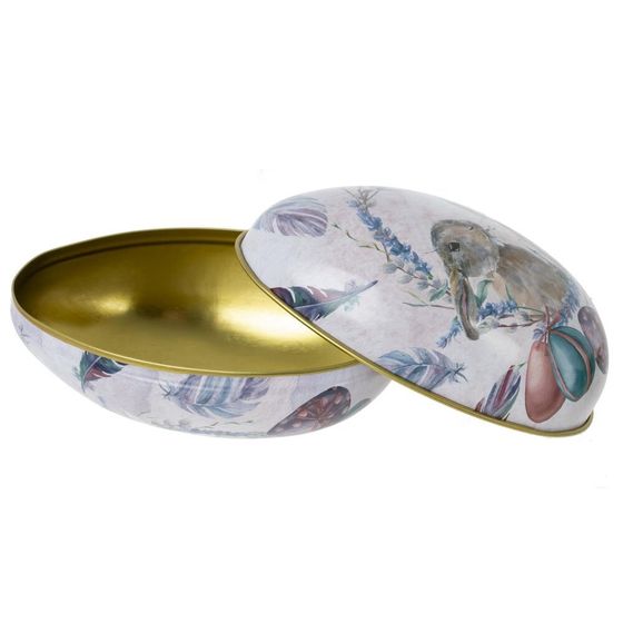 Изделие декоративное &quot;Яйцо-шкатулка&quot;, L11 W6,5 H7 см