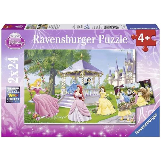 RAVENSBURGER Double Disney Princesses 2x24 Pieces Puzzle