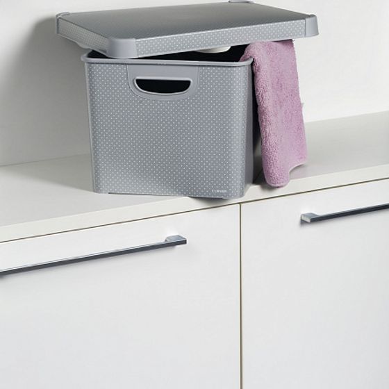 Ящик для хранения СТОКГОЛЬМ L белая