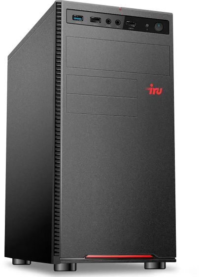 ПК IRU Home 310H6SE MT черный i5-12400 8Gb/1Tb UHDGr730 DOS (1996650)