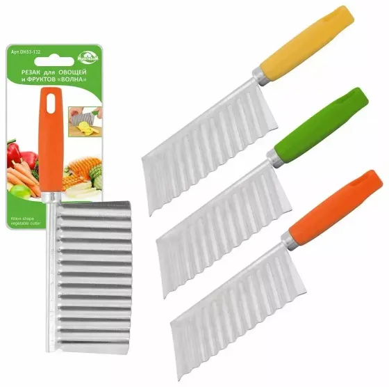 !09 Резак для овощей и фруктов "Волна"