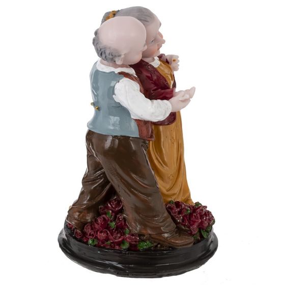 Фигурка декоративная &quot;Бабушка с дедушкой&quot;, L9 W9 H14,5 см