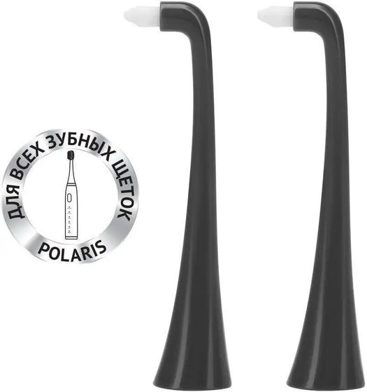 Насадка для зубной щетки Polaris TBH 0105 MP графитовый 2шт для (Polaris)