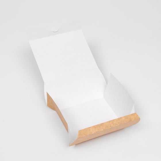 !09 Коробка самосборная (набор 10 штук), крафт, 15 х 12 х 8 см.