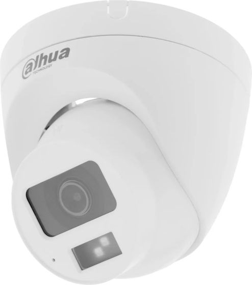 Камера аналоговая Dahua DH-HAC-HDW1500CLQP-IL-A-0280B-S2 2.8-2.8мм HD-CVI HD-TVI цв. корп.:белый (DH-HAC-HDW1500CLQP-IL-A-0280B)