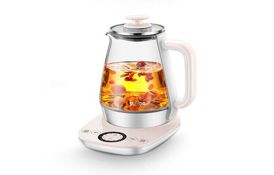 SUPOR Wellness Pot 1.5L Multifunction Smart Delay Start Keep Warm Bubble Tea Teapot Nude Pink SW-15Y12