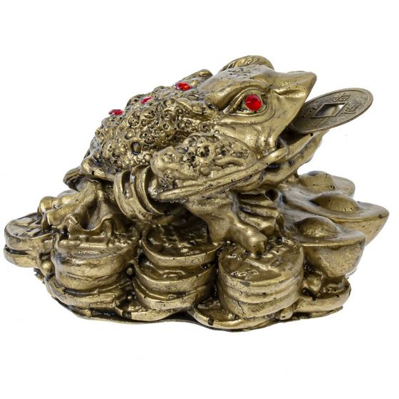 Фигурка декоративная &quot;Лягушка денежная&quot;, L8 W7 H4,5 см