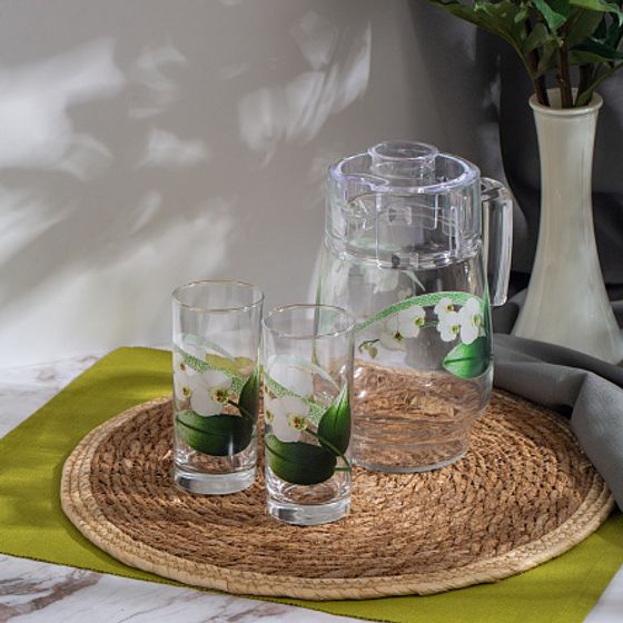 Набор столовый DIWALI WHITE ORCHID 46 предметов