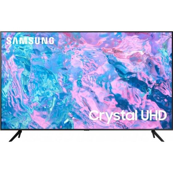 Телевизор Samsung UE50CU7100UXRU, 50&quot;, 3840x2160, DVB-T2/C/S2, HDMI 3, USB 1, Smart TV, чёрный