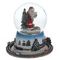 Фигурка декор в стекл шаре &quot;Дед Мороз&quot; (муз с ключ, подсветка), D 10 см, L15,5 W15,5 H15,5 см