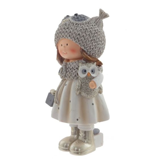 Фигурка декоративная &quot;Мальчик/Девочка&quot;, L5,5 W4,5 H11,5 см, 4в.