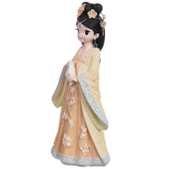 Фигурка декоративная &quot;Гейша&quot;, Д8 Ш6,5 В17 см, 2в.