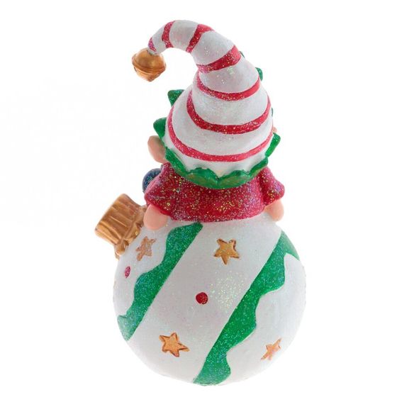 Фигурка декоративная &quot;Гном&quot; с подсветкой (LR44 2 шт), L10 W9 H18 см, 2в.