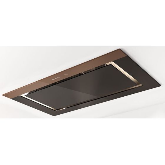 Вытяжка встраиваемая Faber BEST C-AIR KL A90 черный/светло-коричневый управление: сенсорное (1 мотор) (350.0615.705)
