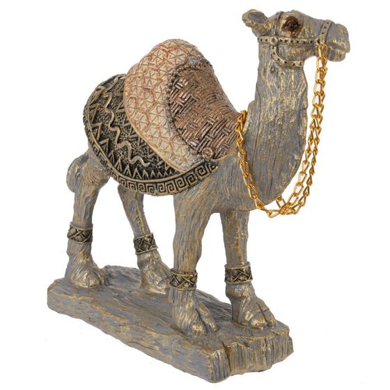 Фигурка декоративная "Верблюд", L15 W5 H15,5 см, 1 штука, дизайн микс