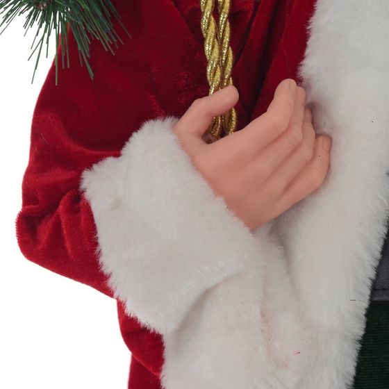 Дед Мороз, L34 W23 H79 см (полка 59 см.)