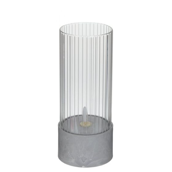 Изделие декоративное с подсветкой &quot;Свеча&quot;, L8 W8 H20 см,  (3хААА не прилаг.)