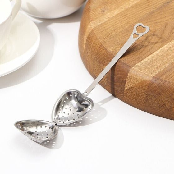 !09 Набор 2 штуки - Сито для чая «Сердце»