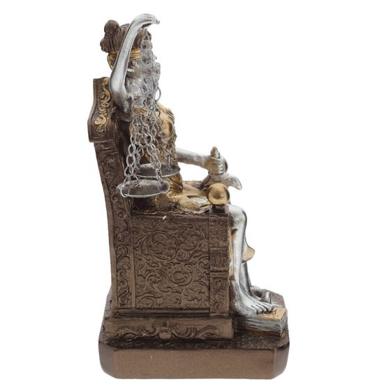 Фигурка декоративная "Фемида", L11 W9,5 H15 см