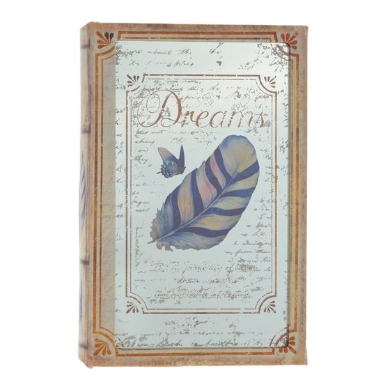 Ключница с зеркальным элементом, L17 W5 H26 см