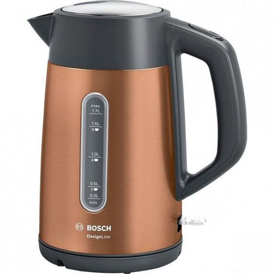 Чайник электрический Bosch TWK4P439 1.7л  2400Вт коричневый