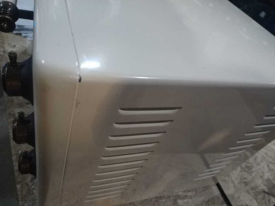 УЦЕНКА-Мини-печь Luxell MO-46CW белый 46л 1800Вт-(б/у, потертости, царапины, после ремонта, плохая упаковка)
