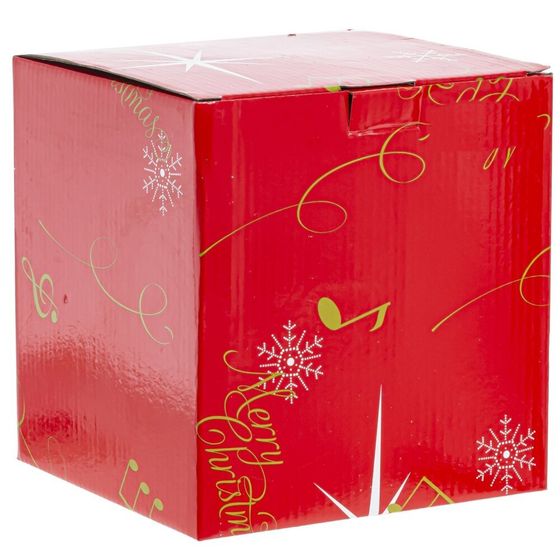 Фигурка декоративная &quot;Рождество&quot; (4 мелодии, подсвет, движ, 3xAA н/п, +USB), L19,5 W14 H15 см