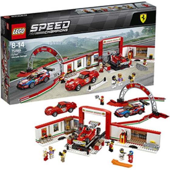 LEGO Super Racing Collection Ferrari Ultimate Experience Center Building Blocks 601-1000pcs 75889