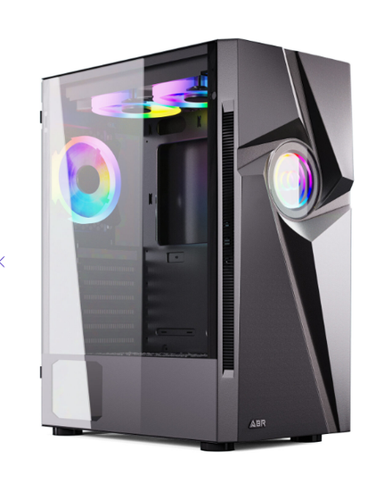 Корпус ATX ABR GQ-7 черный без БП RGB (695232)