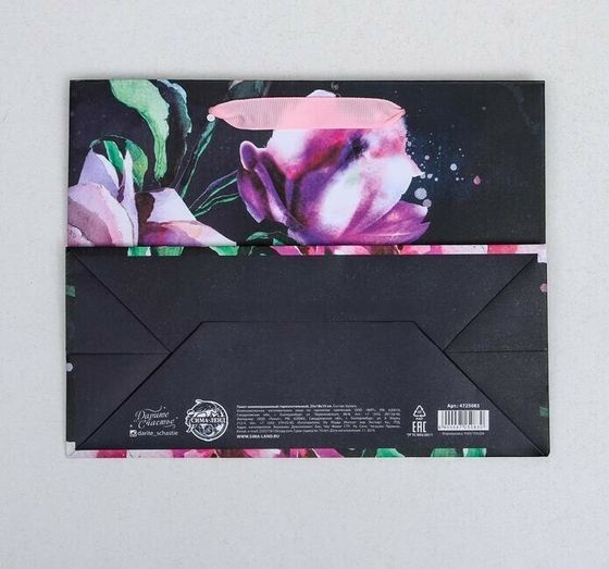 !НАБОР 3 ШТУКИ - Пакет ламинированный горизонтальный «Вдохновение», MS 23 × 18 × 10 см