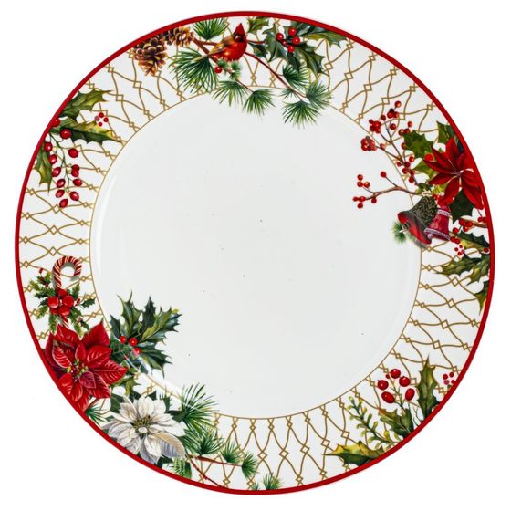Тарелка &quot;Зимнее волшебство&quot;, L19 W19 H1,5 см