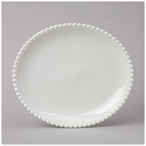 ТАРЕЛКА ОВАЛЬНАЯ LEFARD &quot;PEARL&quot; 28*24,5*3 СМ