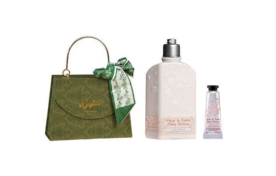 L&#39;OCCITANE Care Kits Long-Lasting Hydrating Moisturizing Fragrance Two-piece Set + Gift Box