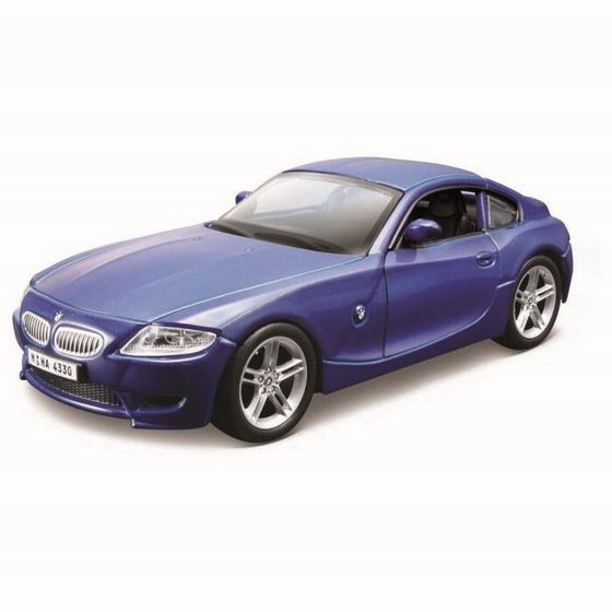 Машинка Bburago Bmw Z4 M Coupe, Die-Cast, 1:32, цвет синий