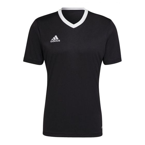 Мужская спортивная футболка черная с логотипом T-shirt adidas Entrada 22 M HE1573