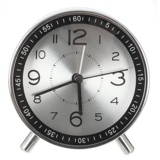 Будильник (2xАА н/п), L11 W5 H12 см