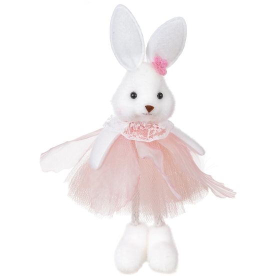 Фигурка декоративная &quot;Зайка&quot; (блок 6шт), L8 W4,5 H15 см, 2в.