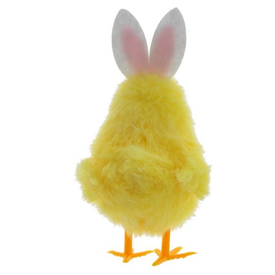 Фигурка декоративная &quot;Цыпленок&quot; (блок 12 шт), L9 W6,5 H16,5 см, 3в.