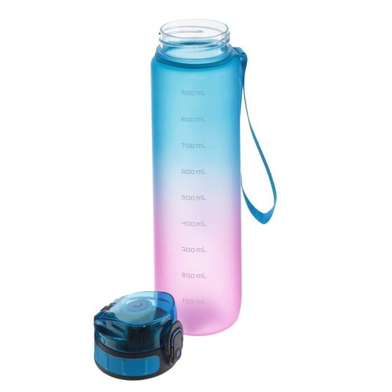 Бутылка, 1000 мл, L7,5 W7,5 H28 см, дизайн микс