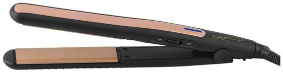 Щипцы Scarlett SC-HS60015 35Вт черный/желтый (макс.темп.:190С)