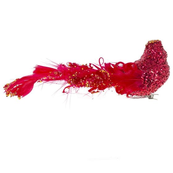 Изделие декоративное &quot;Птичка&quot;, L15 W4 H5,5 см, 2в.