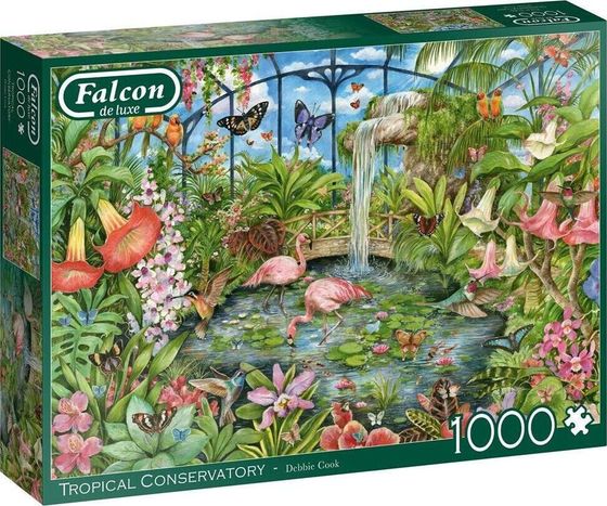 Jumbo Puzzle 1000 Falcon Tropikalna oranżeria G3